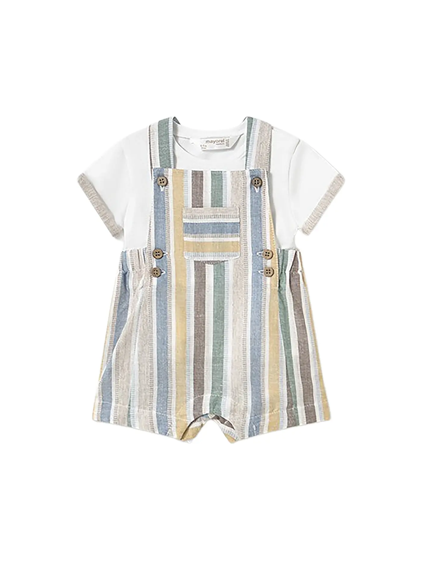MAYORAL | Baby Set 2-teilig Latzhose und T-Shirt | 
